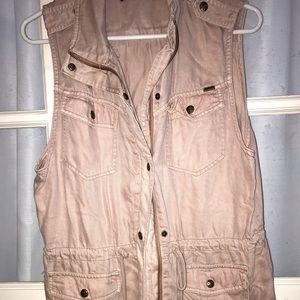 Max Jeans Blush Vest